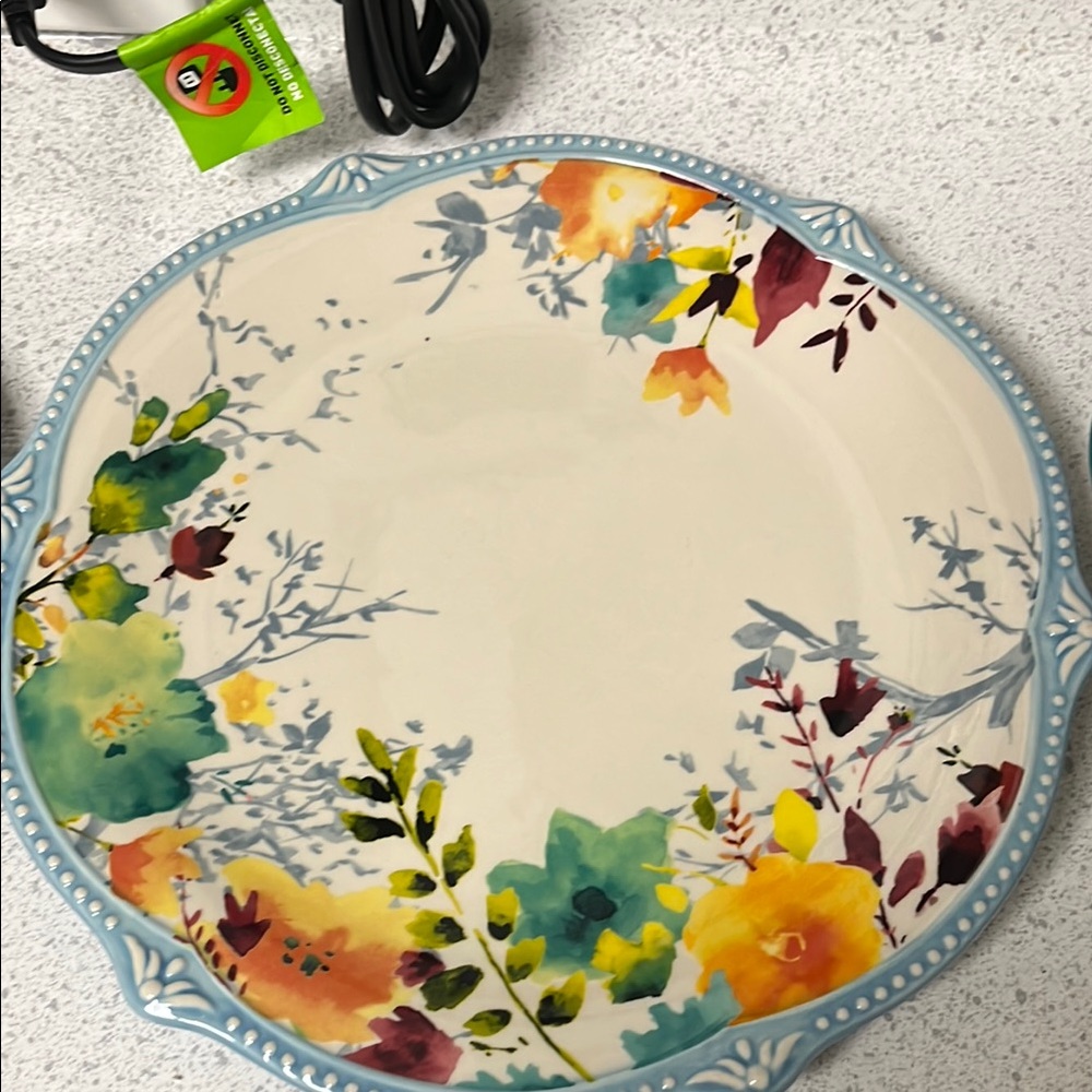 The Pioneer Woman Blue and Green Dinnerware Set - Picture 4 of 8
